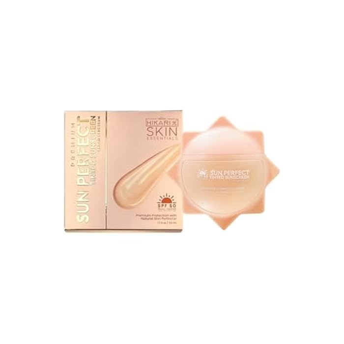 Hikari Skin Premium Sun Perfect Tinted Sunscreen SPF 50-50ml - Image 1