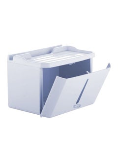 Paper Towel Box For Toilet Blue 22x13x14cm