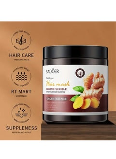 SADOER Ginger Essence Hair mask : Thicker, Stronger Hair for Men and Women - Nourishes and Regrows! !  - Image 4