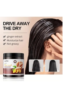 SADOER Ginger Essence Hair mask : Thicker, Stronger Hair for Men and Women - Nourishes and Regrows! !  - Image 5