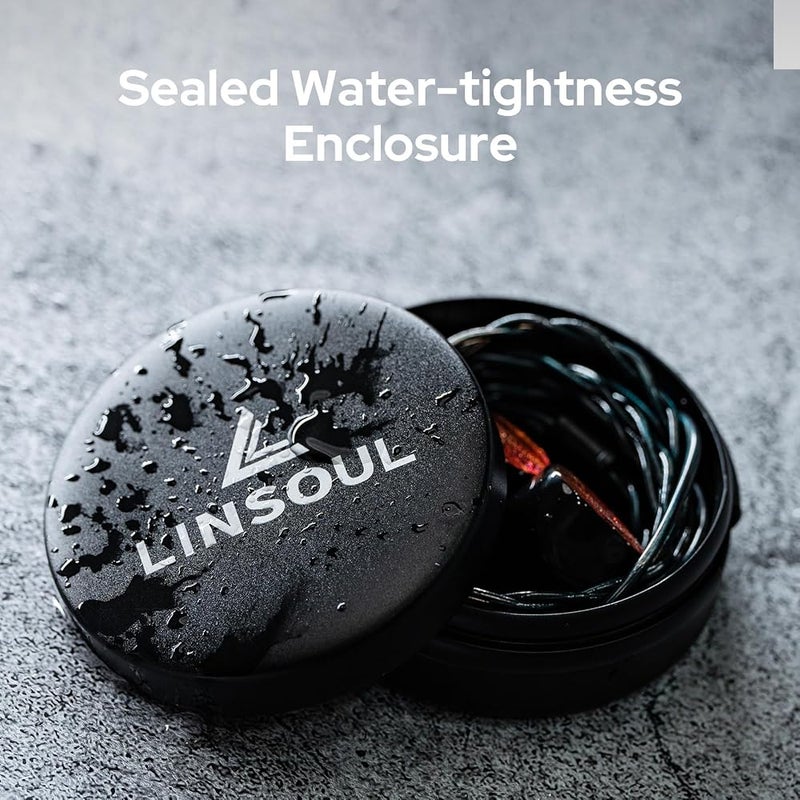 Linsoul Mini Portable Aluminum Storage Earphone Case, Water Resistant, Hard Protective Traval Carrying Case for KZ ZS10 PRO, Kiwi Ears Orchestra lite/Singolo/Cadenza, Simgot EA500LM, Tangzu Wan'er - Image 4