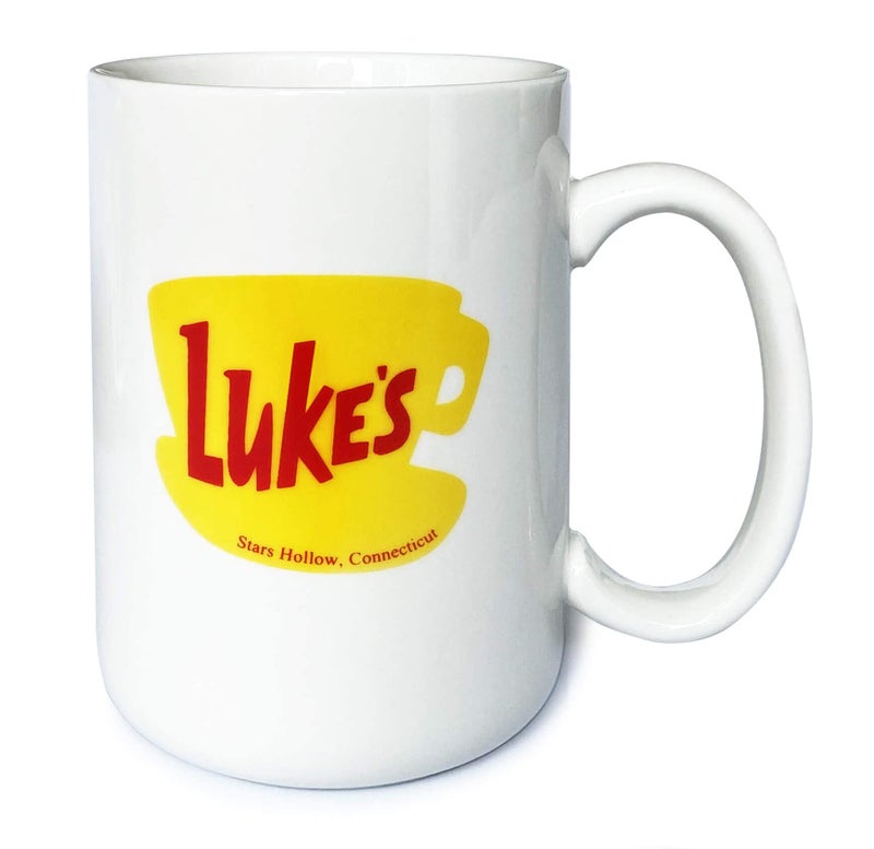 senooe Luke's Diner 15oz Coffee Mug - Novelty Ceramic Cup, Fun Gift for Fans, Tea & Coffee Drinkers - Image 1