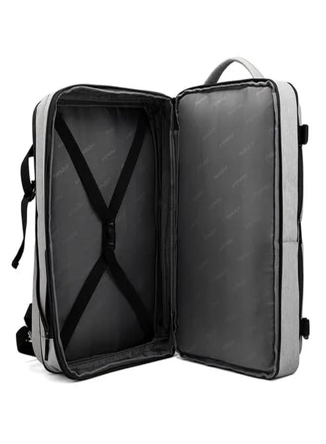 ristoss Voyager Ultra Fit 55L Travel Backpack | Oxford Fabric | Water-Resistant Large Capacity Backpack with Zipper Closure for Travel Business Outdoor Use - Image 4