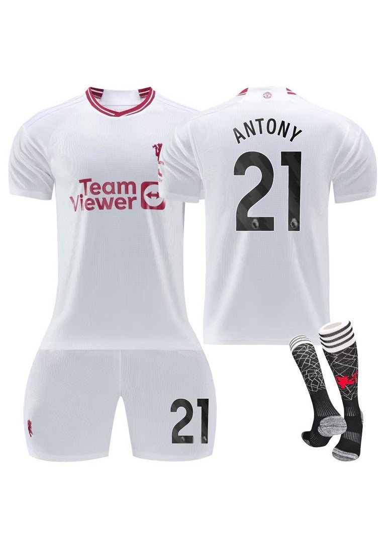 SKT Shiketro 3-piece Manchester United No.21 new football shirt  - Image 1
