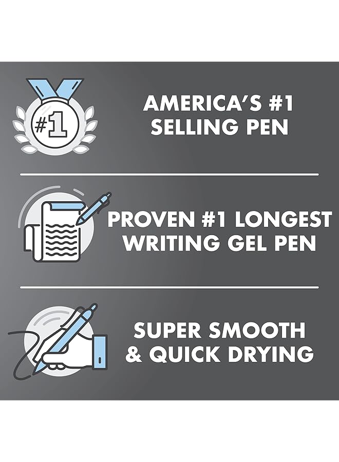 PILOT Pen G2 Gel Ink Refills For Rolling Ball Pens Extra Fine Point 0.5Mm Black Ink 12 Pack - Image 3