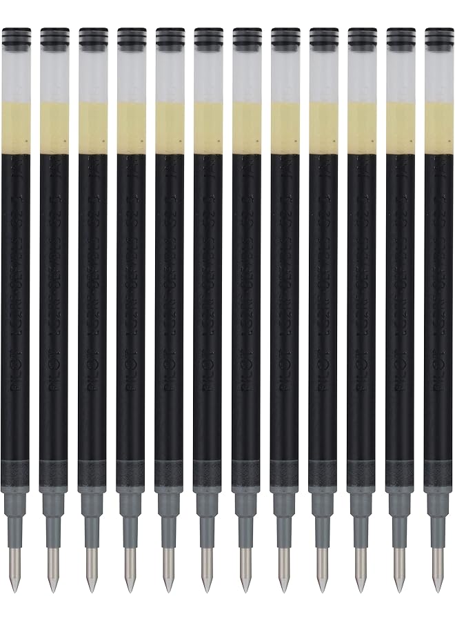 PILOT Pen G2 Gel Ink Refills For Rolling Ball Pens Extra Fine Point 0.5Mm Black Ink 12 Pack - Image 1