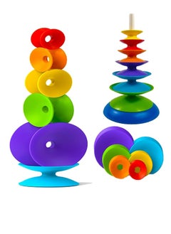Spinning Wheel Toy - Kids Stackable Spinning Toy for Kids, Spinning Toy, Stacking Toy for Babies and Toddlers, Brain Early Learning Toys, Interactive Learning Stacking Toys