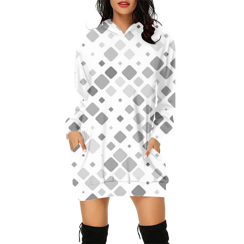 Spring New Export Custom Fashion Printed Women'S Hoodie Loose And Comfortable Casual Long-Sleeved Hoodie For Women - Image 5