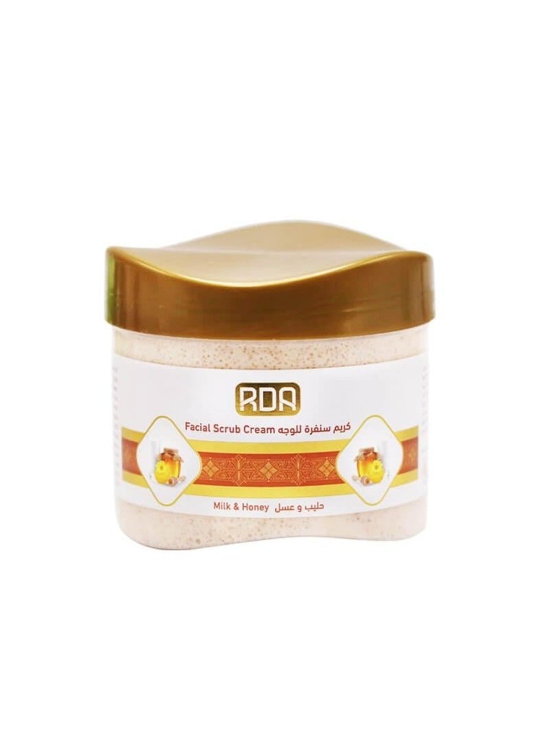 RDA Facial Scrub Cream with Milk & Honey  500 ml