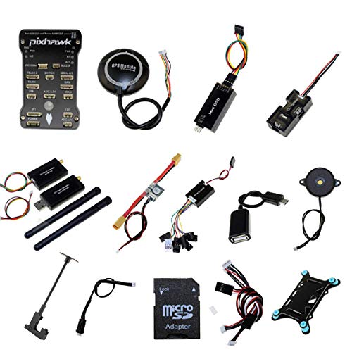 SoloGood بيكس هوك PX4 PIX 2.4.8 وحدة تحكم الطيران NEO-M8N GPS مجموعة راديو تليمتر 3DR 915Mhz وحدة OSD وحدة PPM وحدة تقسيم I2C وحدة توسيع وحدة طاقة لطائرة FPV متعددة المحركات - Image 1