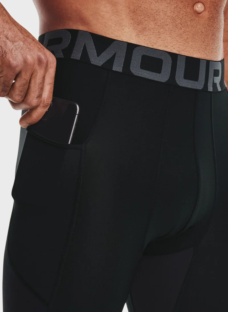 UNDER ARMOUR HeatGear Armour 3/4 Compression Leggings