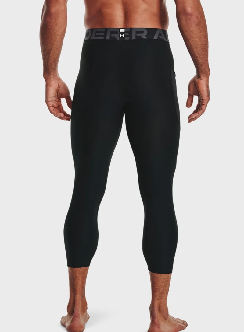 UNDER ARMOUR HeatGear Armour 3/4 Compression Leggings