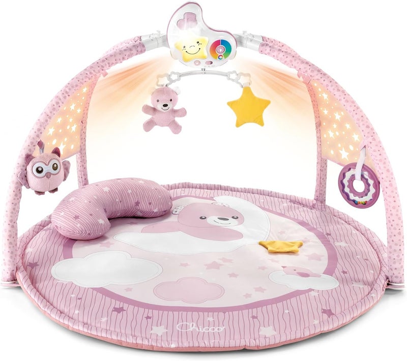 Chicco First Dreams Enjoy Colors Baby Gym 0M+, Pink - Image 1