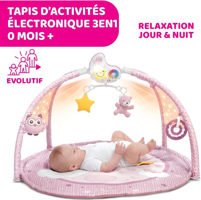 Chicco First Dreams Enjoy Colors Baby Gym 0M+, Pink - Image 2