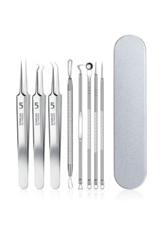 8-Piece Pimples Blackhead Clip Acne Needle Suit