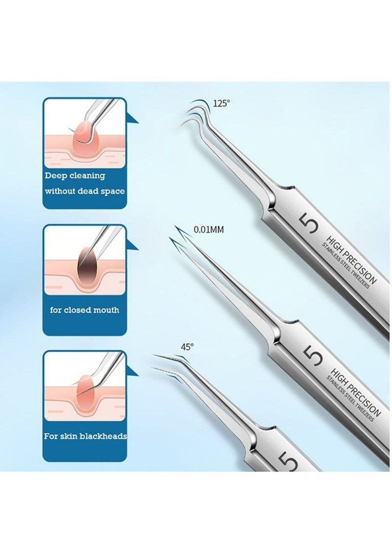Generic - 8-Piece Pimples Blackhead Clip Acne Needle Suit - Image 1