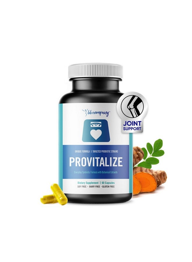 BB Company BB Company Provitalize | Probiotics for Women, Menopause | Joint Support, Sexy Midsection Curves, Digestive Health, Menopause Bloat | Turmeric Curcumin Moringa | Packaging Vary | 60 Ct  - Image 1