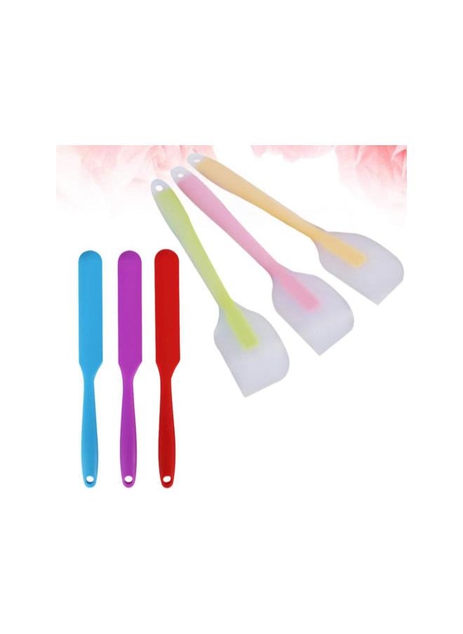 klarako 6pcs Silicone Stir Sticks Kit Silicone Spatula Epoxy Stir Stick Silicone Epoxy Brushes for Mixing Resin, Paint, Epoxy, DIY Crafts  - Image 3