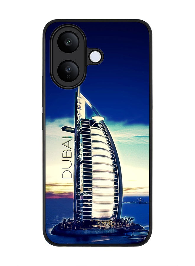 For vivo V60 Lite 5G / V60 Lite 4G Case,Slim fit Camera Protection, Shockproof Thin Phone cover  - Burj Al Arab - Dubai