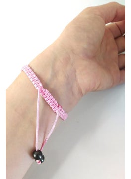 HD Marketim Skull Pink Bracelet Uğur Şanş Macrame Thread Bracelet Adjustable Bracelet Women Girl Jewelry  - Image 3