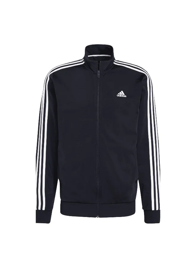 Adidas adidas M 3S Tt Tric Blue Training Track Tops 2XS