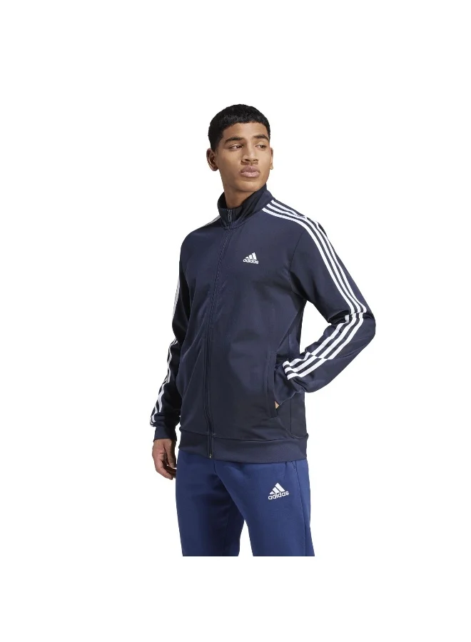 adidas adidas M 3S Tt Tric Blue Training Track Tops 2XS