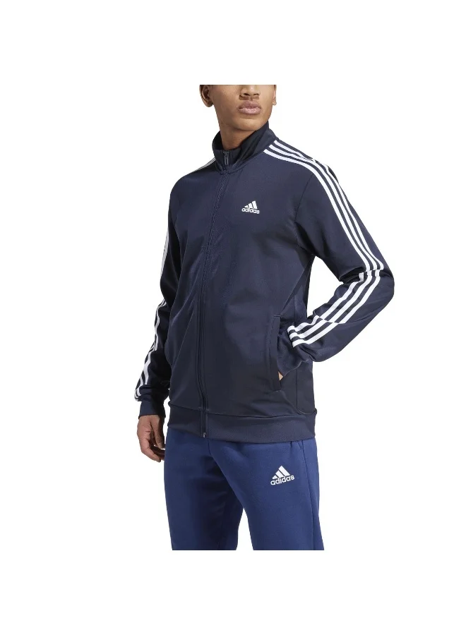 adidas adidas M 3S Tt Tric Blue Training Track Tops 2XS