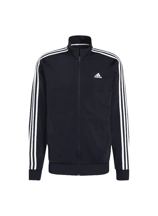 adidas adidas M 3S Tt Tric Blue Training Track Tops 2XS