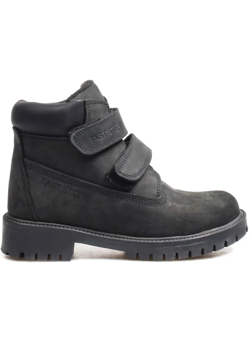 Fast Step Leather Unisex Kids Worker Boots 006SPA1001