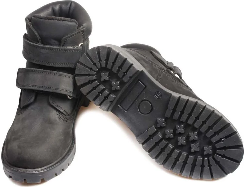 Fast Step Leather Unisex Kids Worker Boots 006SPA1001