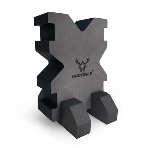 Highwild Shooting Foam Rest X-Block Bench Rest with Base - 1 Pack - Image 1