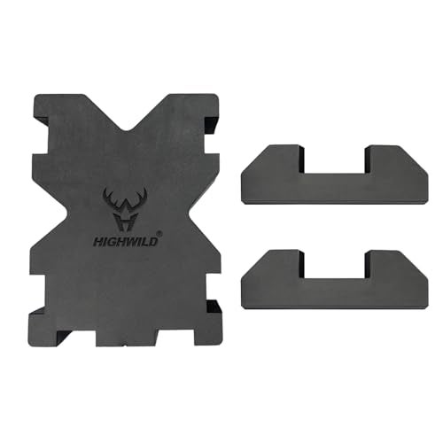 Highwild Shooting Foam Rest X-Block Bench Rest with Base - 1 Pack - Image 4
