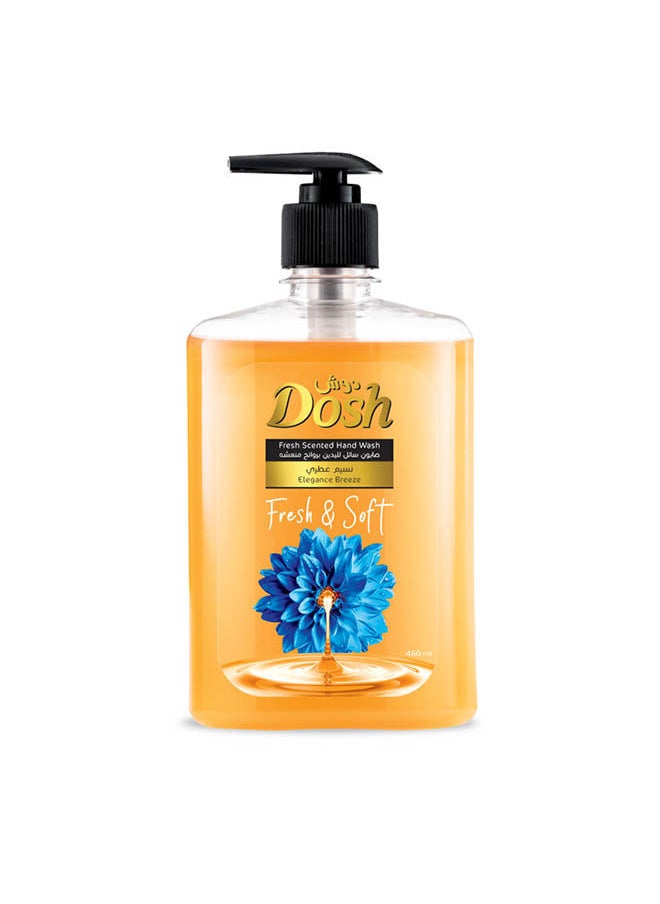 Dosh Fresh Scented Hand Wash 450ml- Elegance Breez 