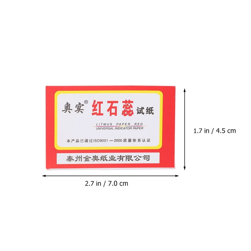 klarako 6pcs Chemical Experiment Consumables Alkaline Substance Paper Urine ph Test Strips Urine dye Indicator ph Balance ph Paper Strips ph Indicator Strips Experiment Equipment Universal - Image 4