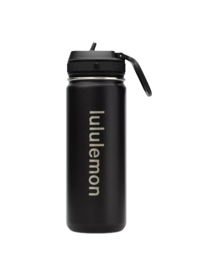 Lululemon Insulated Water Bottle for Hot or Cold, Stainless steel sports vacuum insulated water bottle, suitable for holding water, iced tea, hot tea, etc - Image 1