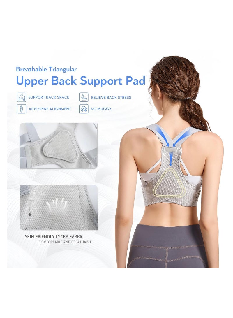 KASTWAVE Posture Corrector for Women Back Brace for Upper Back Support (Large 37-42 Inch) - Image 3