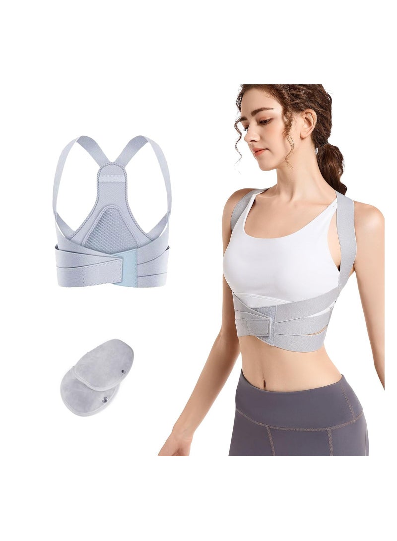 KASTWAVE Posture Corrector for Women Back Brace for Upper Back Support (Large 37-42 Inch) - Image 2