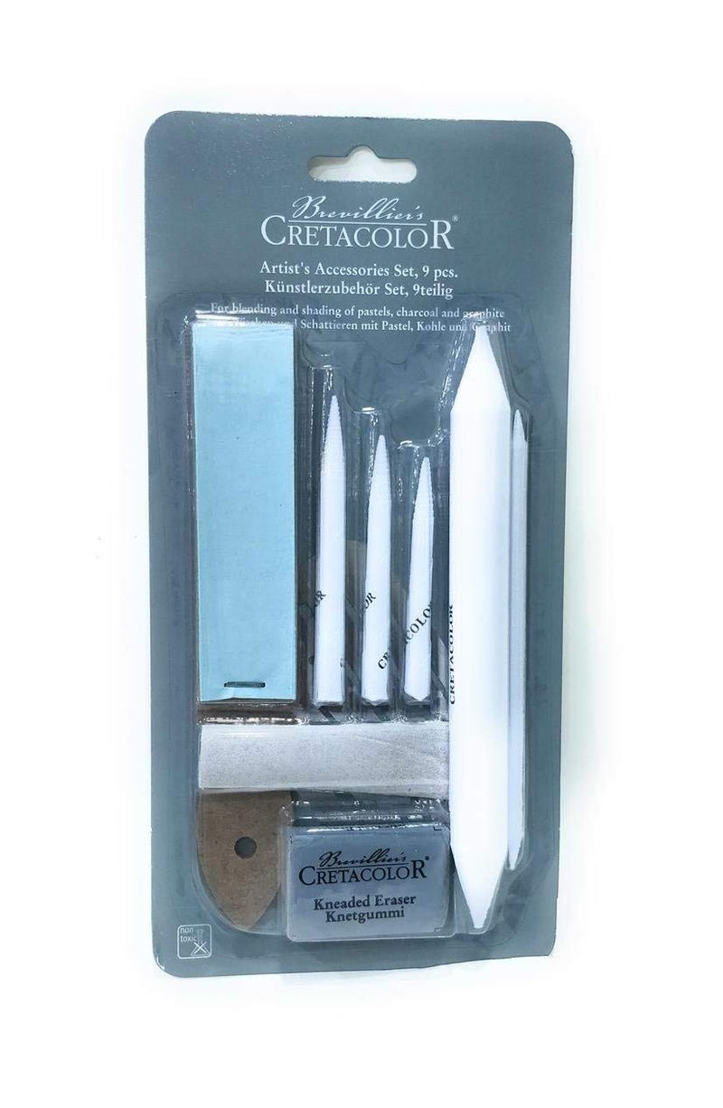 Cretacolor Artist Accessories Set, Black (CH430 14) - Image 1