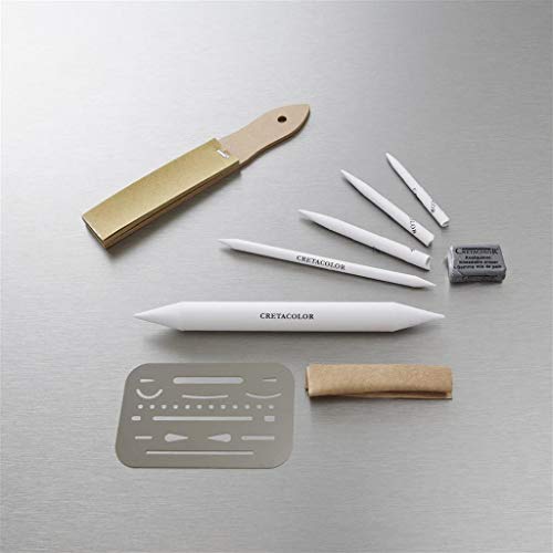 Cretacolor Artist Accessories Set, Black (CH430 14) - Image 3