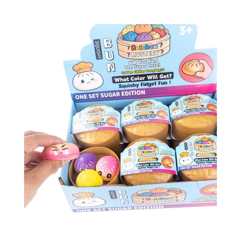 Slow Rebound Stress Relief Bun Squishy Toy - Image 5
