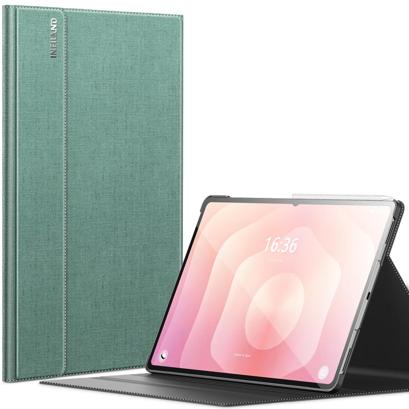 INFILAND Case for Galaxy Tab S11 Ultra 2025 146 Inch MultiAngle Stand Cover Compatible with Samsung Tab S11 Ultra 5G SMX936B SMX930 Auto WakeSleep Mint Green - Image 2