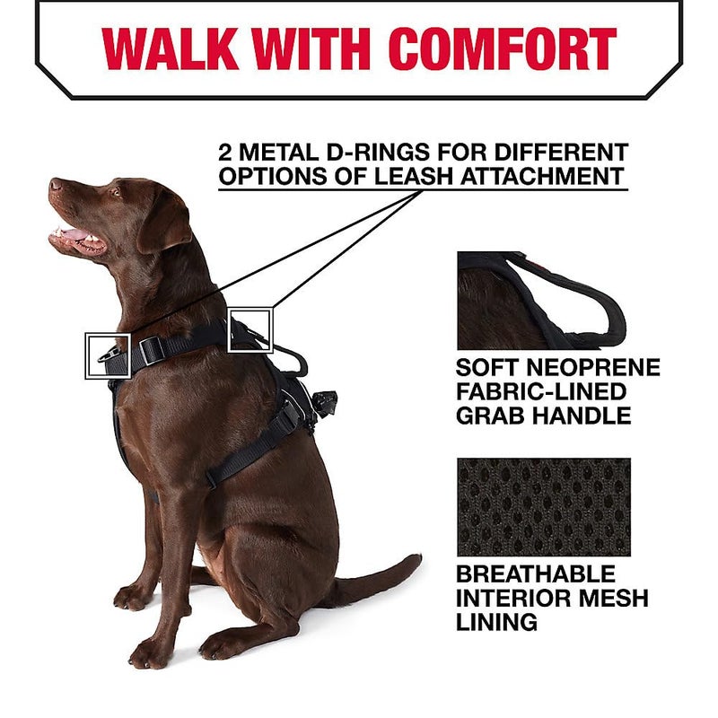 KONG Ultra Durable Waste Bag Harness (Medium, Black) - Image 4