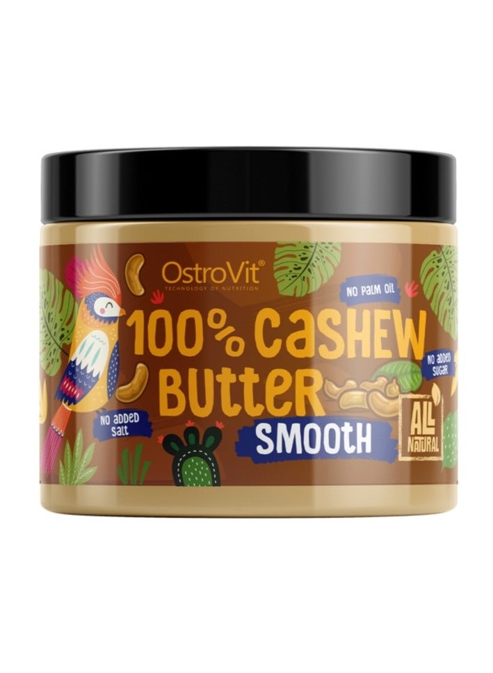 OstroVit 100% Cashew Butter Smooth 500g - Image 1