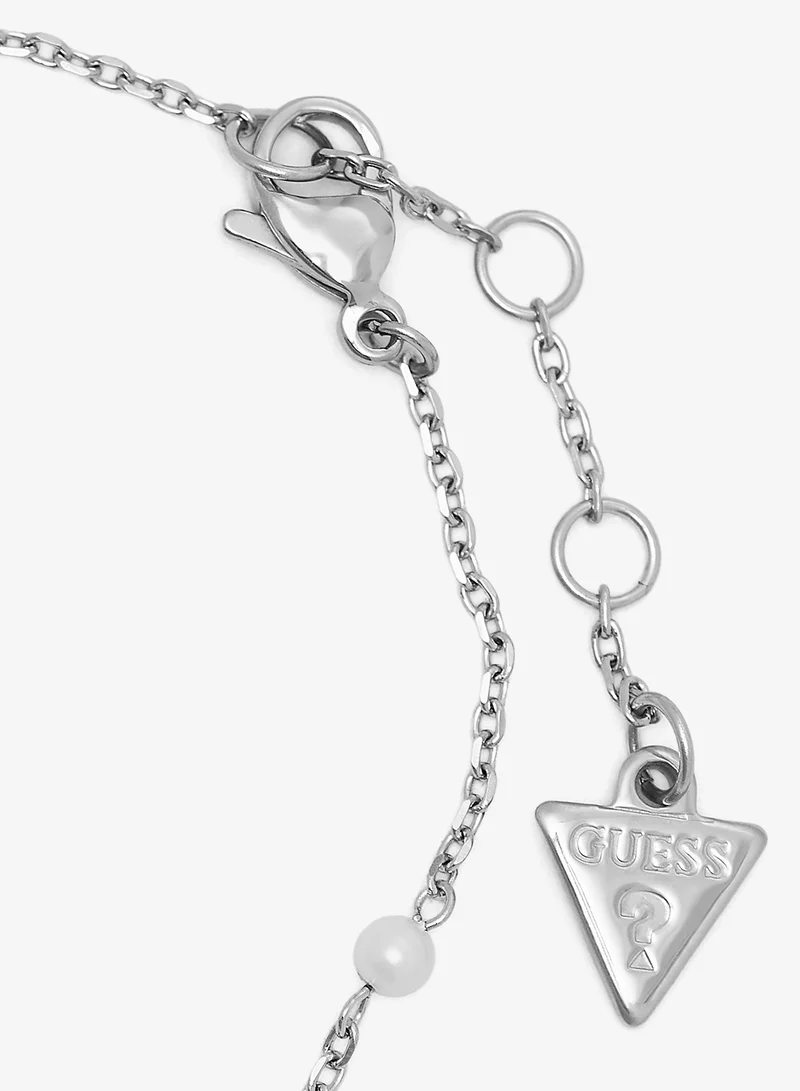 GUESS  Heart & Pearls Chain Bracelet for Women | Best Price UAE