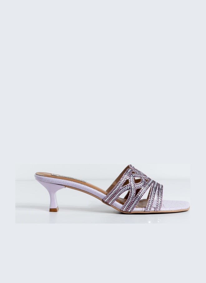 Crystalicious Nysa Rhinestone luxurious Soft Handcrafted Heel Day-to-Evening Glamour - Image 1