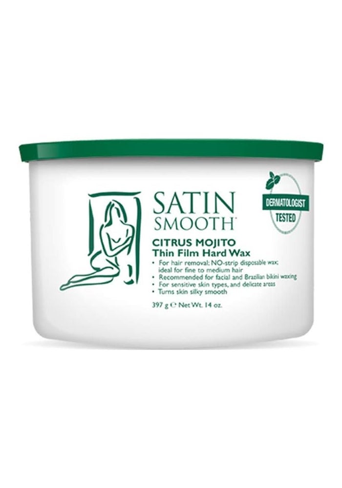 Satin Smooth Citrus Mojito Thin Film Hard Wax - Image 1