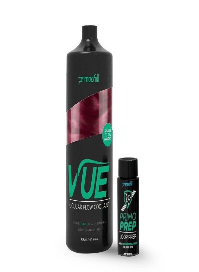 PrimoChill Vue - Computer WaterCooling Coolant, Visual Flow, Solid/Non-Transparent, Full Protection, PrimoPrep Included, Proudly Made in The USA - Black Cherry Violet - Image 1