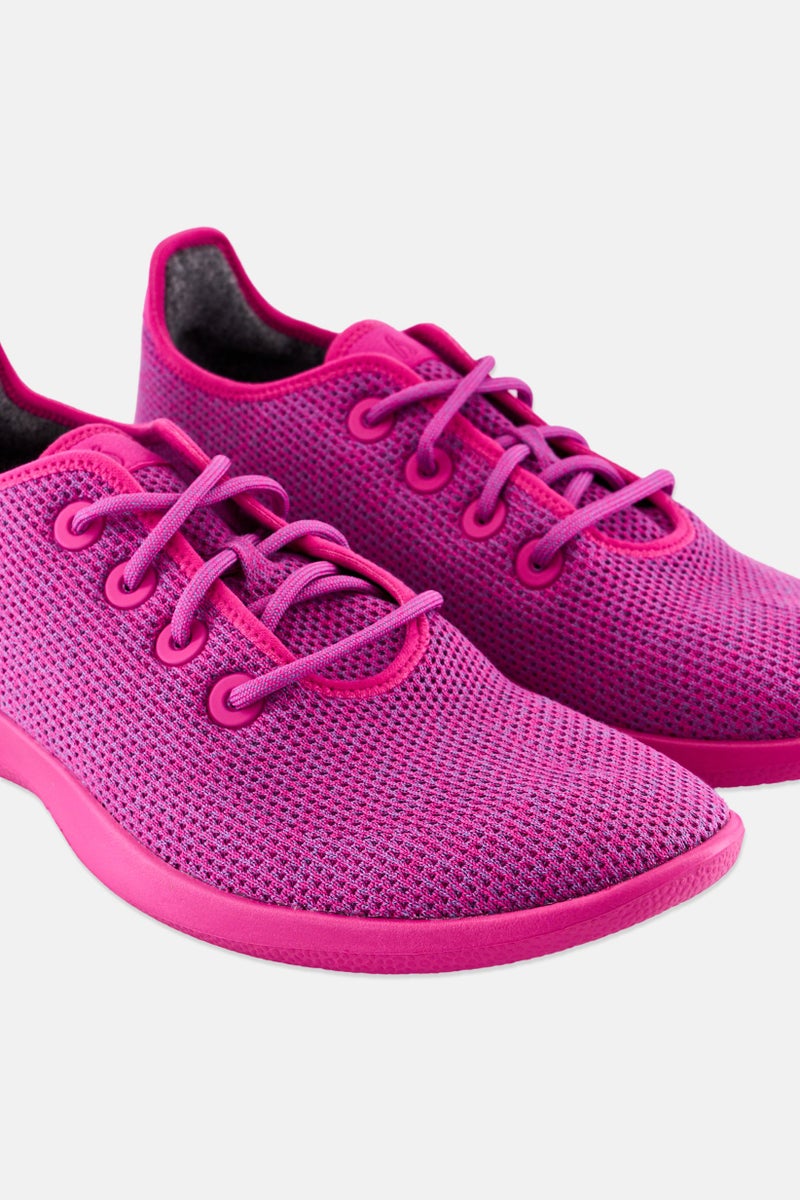 Allbirds Men Medium Tree Lace Up Running Shoes, Bloom Pink - Image 3