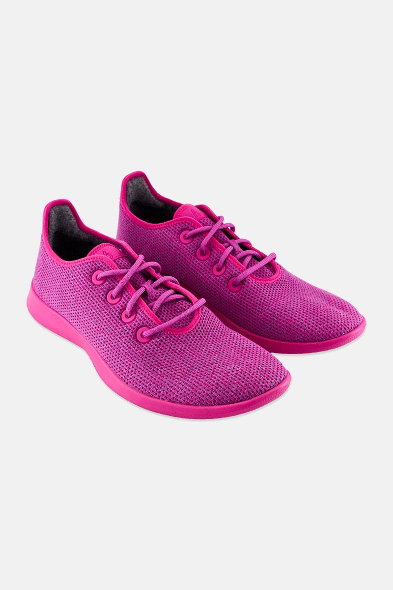 Allbirds Men Medium Tree Lace Up Running Shoes, Bloom Pink - Image 1