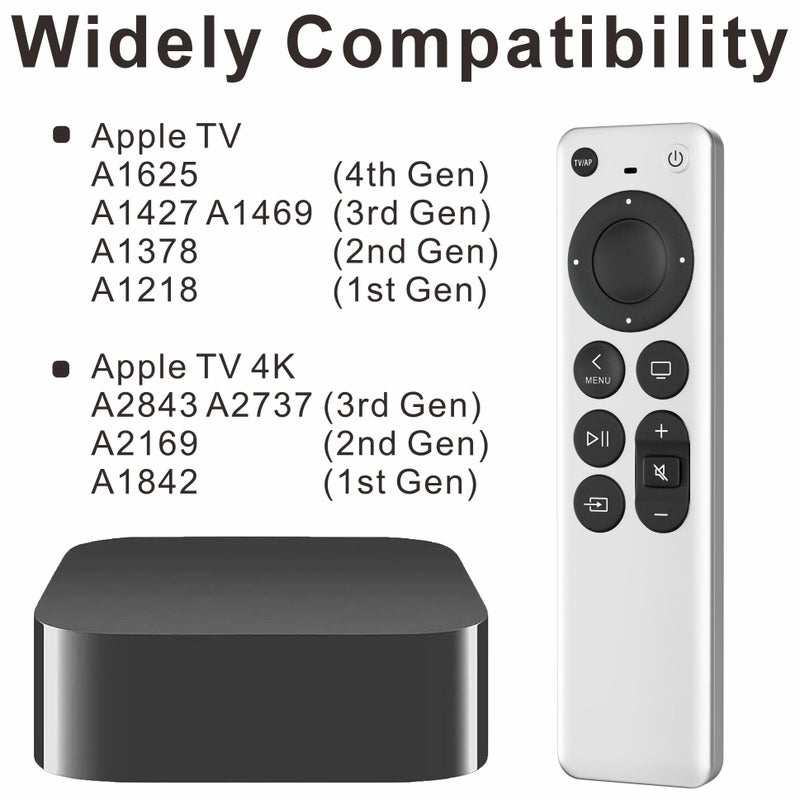 Nettech Replacement Remote Control for All Apple TV Remote - 1 Year Warranty - Image 4